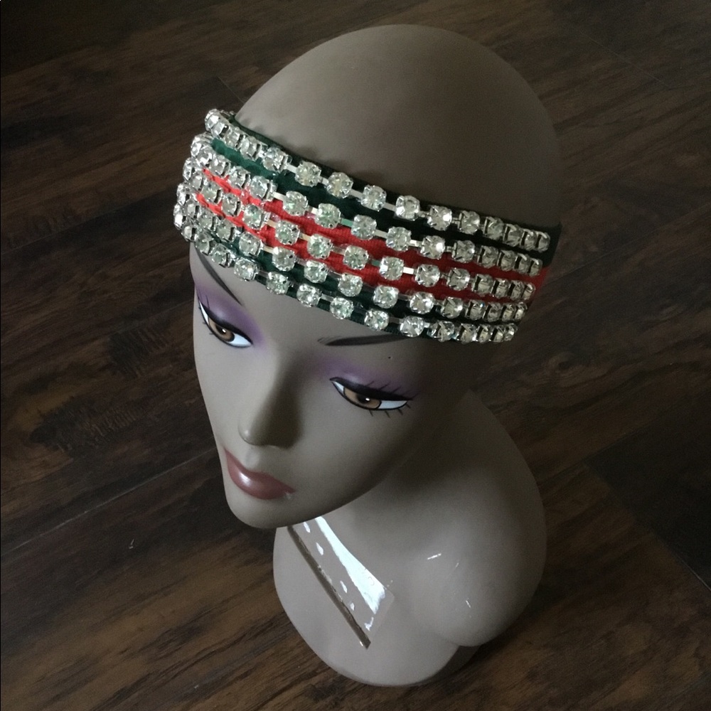 Custom made Crystal Rhinestone Headband - Picture 3 of 4